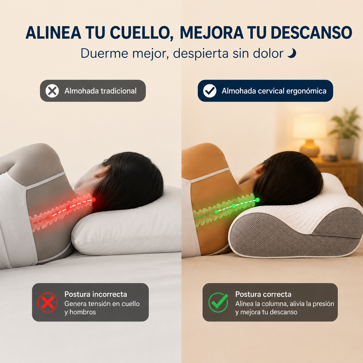 Almohada Cervical  ErgoSleep